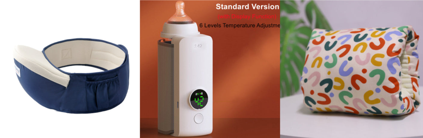 Portable Wireless Rechargeable Baby Bottle Warmer USB Charging And Heating Bag Portable Constant Temperature Milk Warmer Universal Bottle Insulation Sleeve