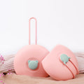 Silicone hot water bottle female hand warmer