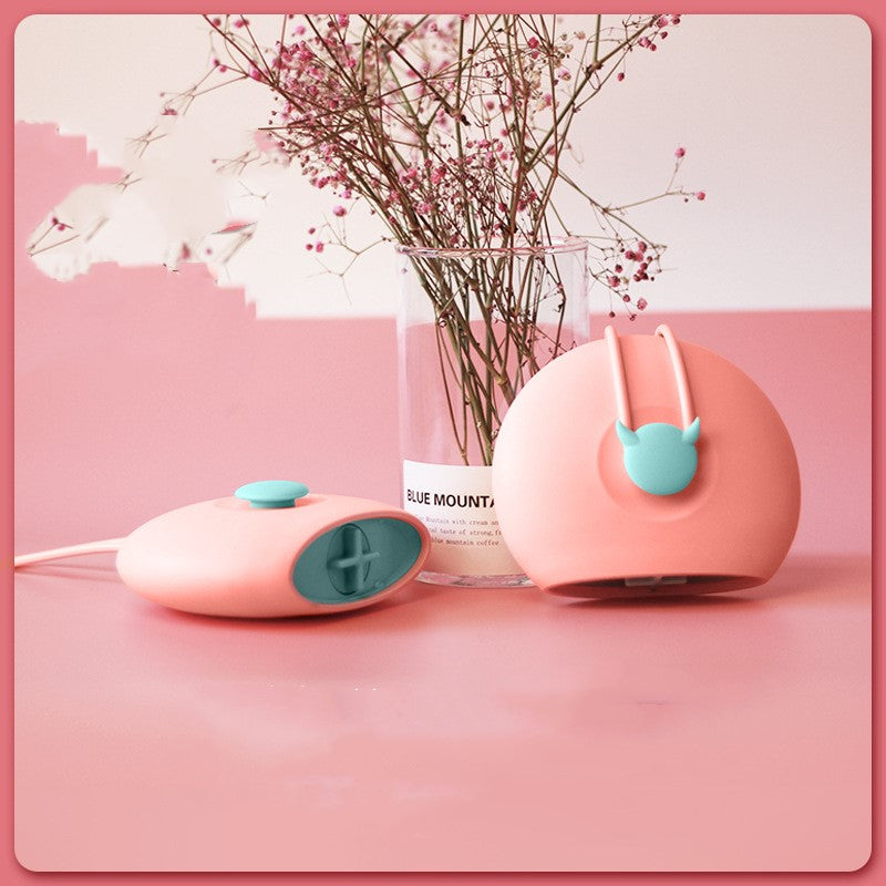 Silicone hot water bottle female hand warmer
