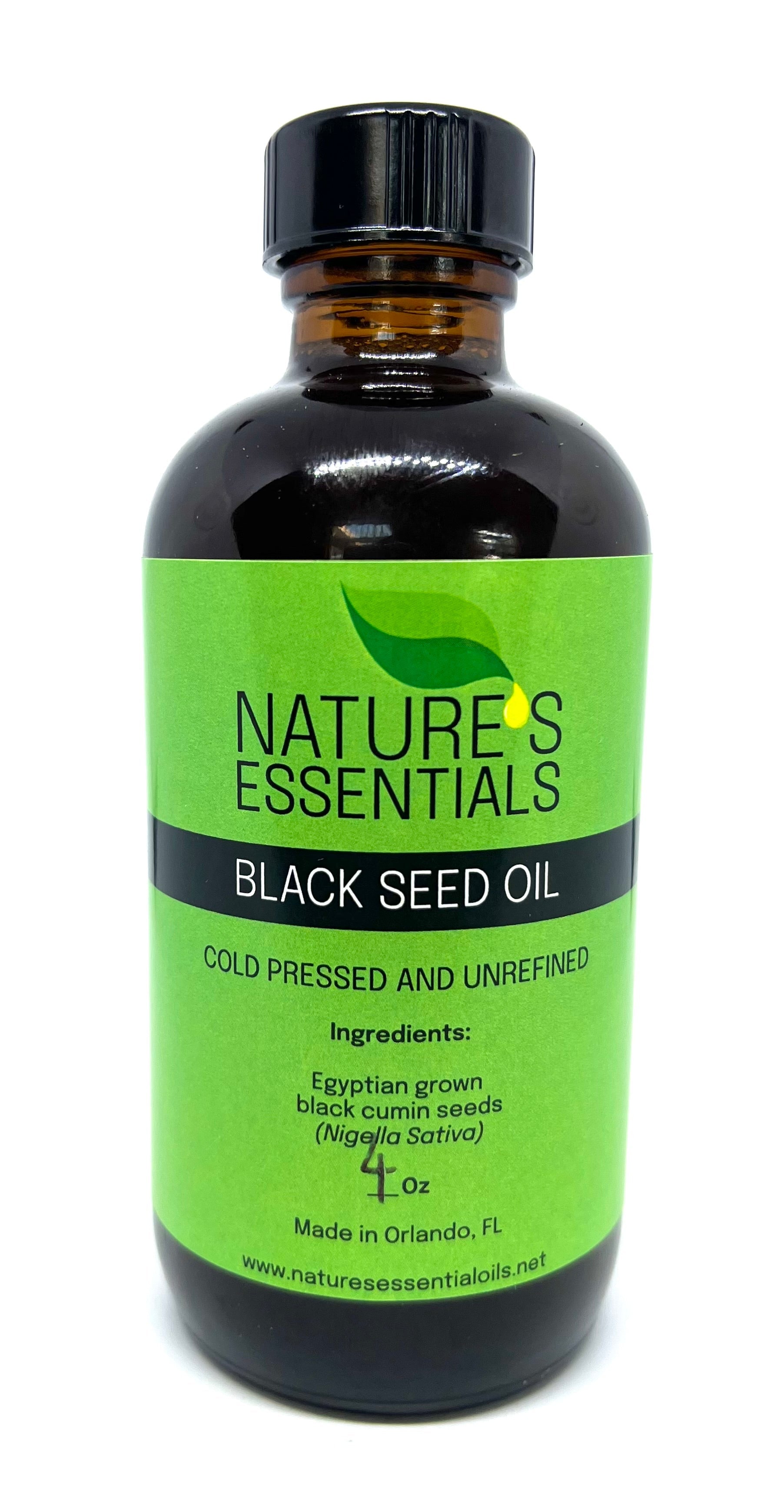 Black Seed Oil (Cold-pressed, unrefined)