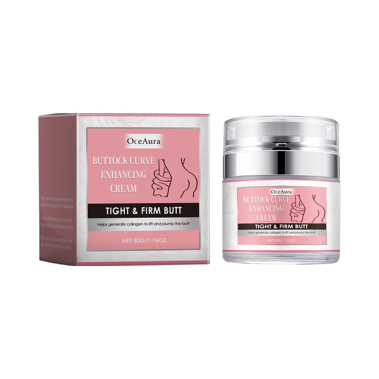 Oceaura Butt Care Cream Body Butt Care Massage Skin Care Moisturizing Cream