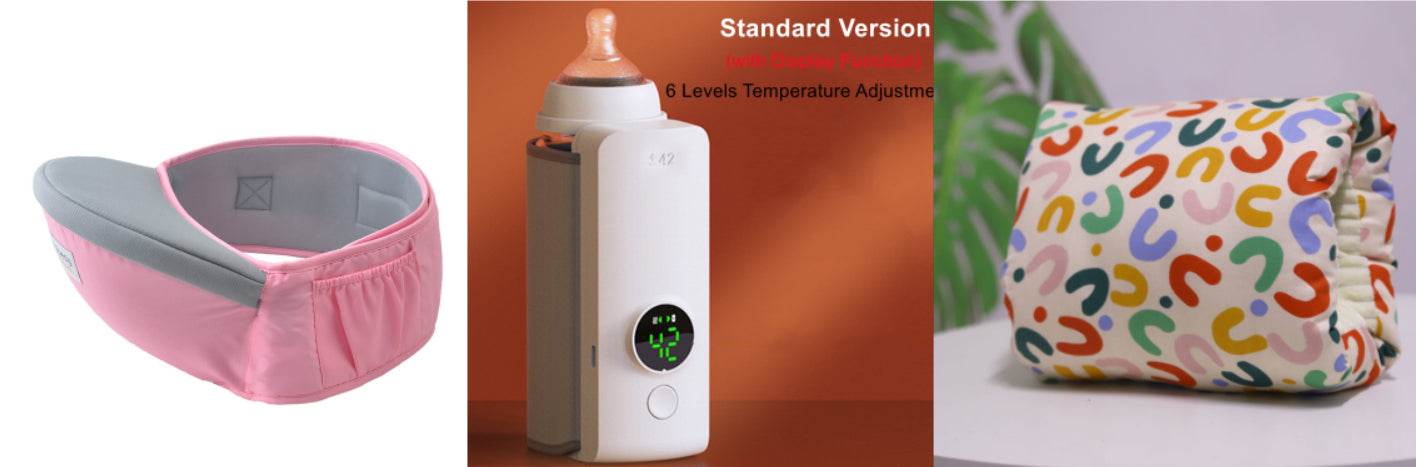 Portable Wireless Rechargeable Baby Bottle Warmer USB Charging And Heating Bag Portable Constant Temperature Milk Warmer Universal Bottle Insulation Sleeve