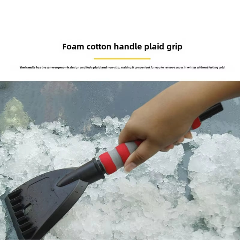 2 IN 1 Snow Brush Ice Scraper For Car Windshield Detachable Snow Scrapers With Foam Grip Cleaning Shovel For Car Trucks